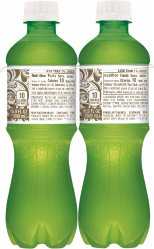 Sun Drop® Diet Caffeine Free Soda Bottles Perspective: right
