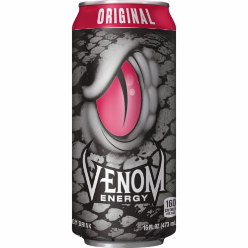 Venom Black Mamba Energy Drink Perspective: right