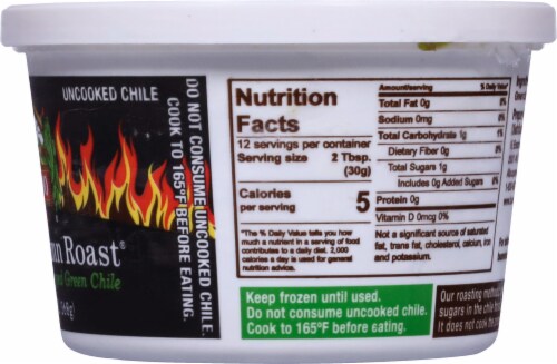 Bueno Hatch Autumn Roast Green Chile Perspective: right