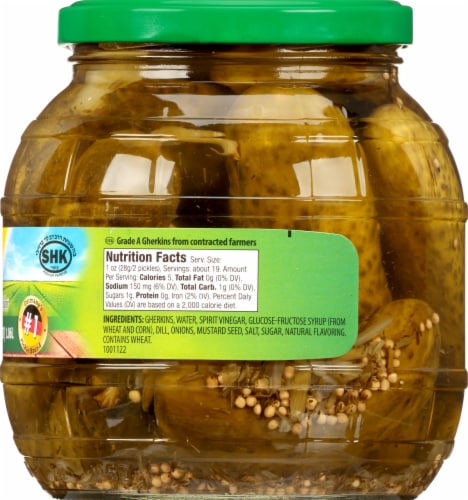 Kuhne Barrel Pickles Perspective: right