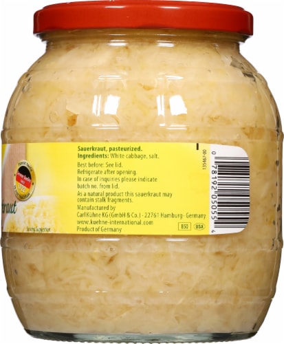 Kuhne Barrel Sauerkraut Perspective: right