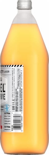 Steel Reserve High Gravity Lager Beer Perspective: right