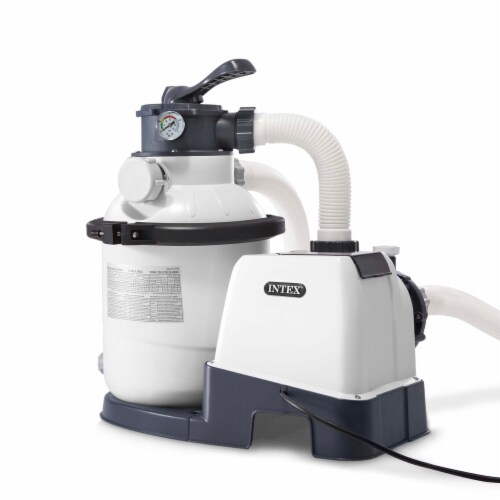 Intex Krystal Clear 1500 GPH Sand Filter Pump for Above Ground Swimming