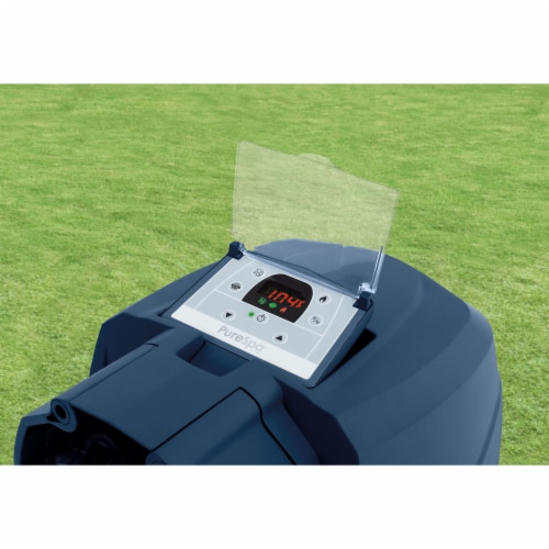 Intex 28429E PureSpa Plus 4 Person Portable Inflatable Hot Tub Bubble Jet Spa Perspective: right