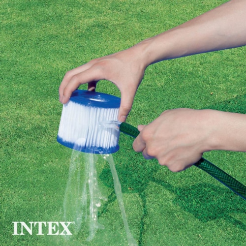 Intex Filter Cartridge H Replacement - White/Blue Perspective: right