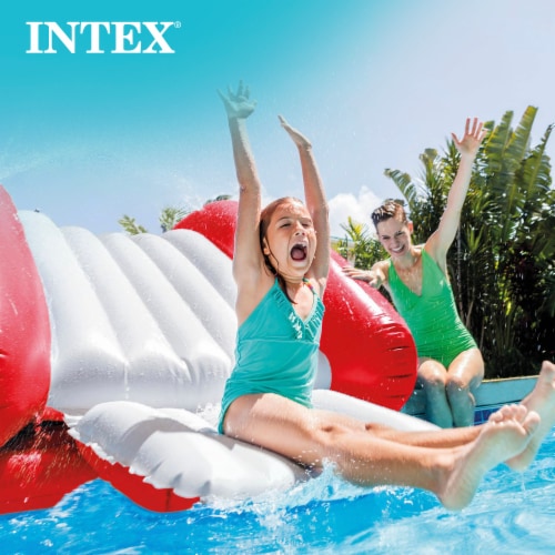 Intex kool sales splash water slide