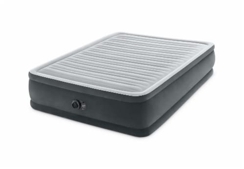 Intex® Comfort-Plush Air Bed Queen with Fiber-Tech Air Pump Perspective: right