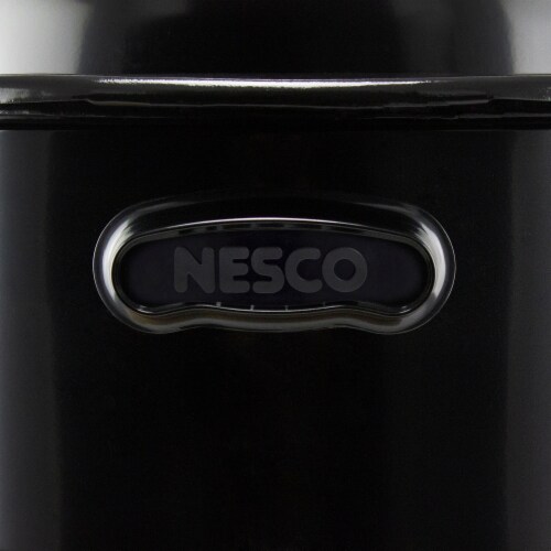 Nesco Porcelain Roaster - Black Perspective: right