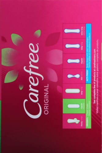 Carefree Original Regular Unscented Liners, 60 Count