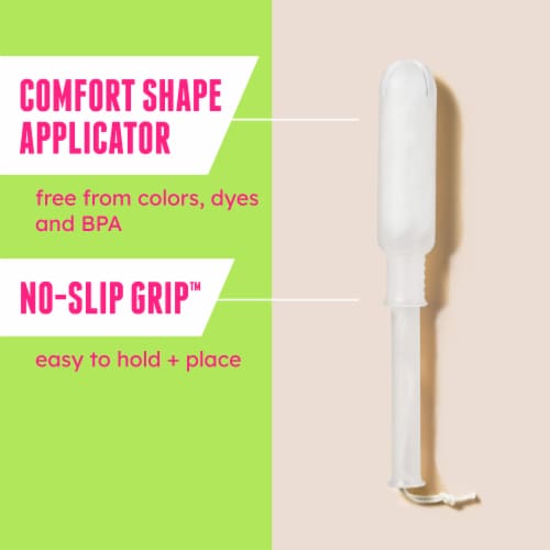 Playtex Sport Ultra Fragrance Free Tampons Perspective: right
