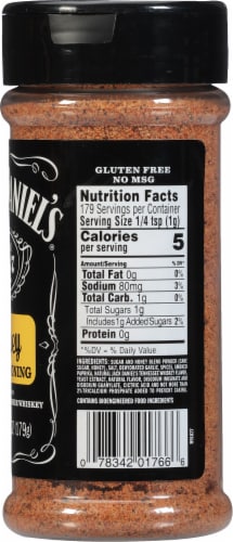 Jack Daniel's® Old No. 7 Brand Honey BBQ Seasoning Perspective: right