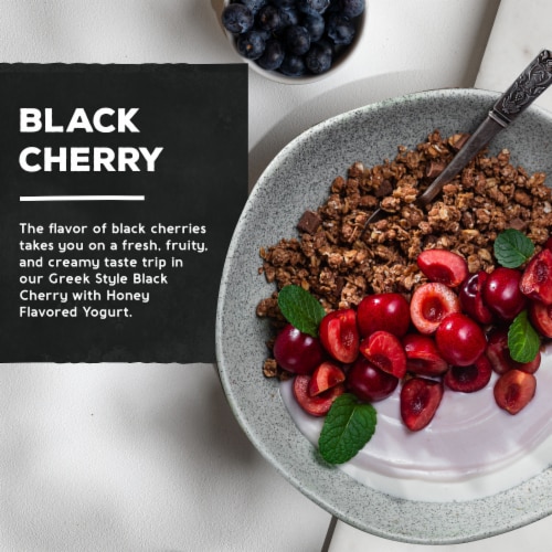The Greek Gods® Black Cherry Greek Style Yogurt Perspective: right