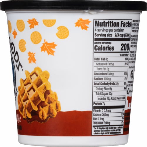 Greek God Limited Batch Yogurt - Pumpkin Spice Perspective: right