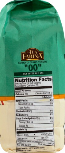 La Tua Farina Soft Wheat Pizza Flour Perspective: right