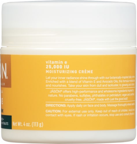 Jason Natural Products Age Renewal Vitamin E Moisturizing Creme Perspective: right