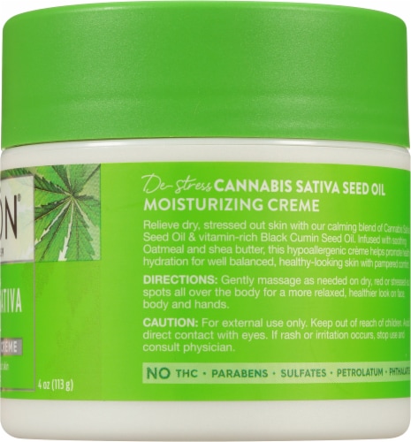Jason Cannabis Sativa Seed Oil Moisturizing Creme Perspective: right