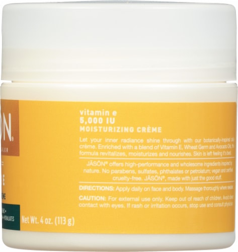 Jason 5000 IU Vitamin E Moisturizer Creme Perspective: right