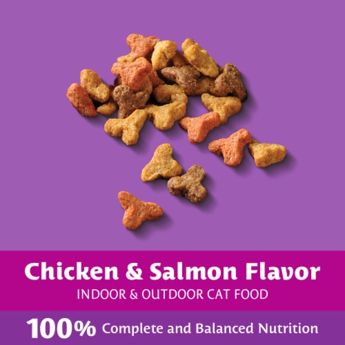 Atta Cat! Chicken & Salmon Flavor Cat Food Perspective: right
