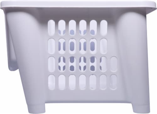 Starplast Stacking Bin - White Perspective: right