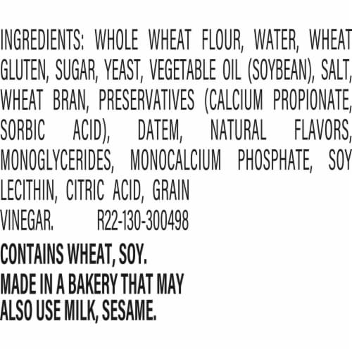 Nature's Harvest 100% Stone Ground Whole Wheat Bread Perspective: right