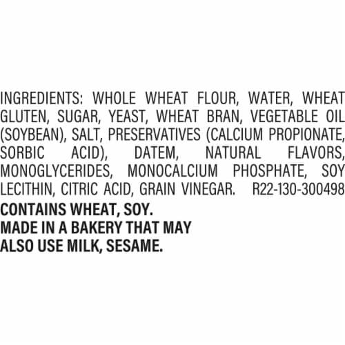 Nature's Harvest Whole Wheat Bread Perspective: right