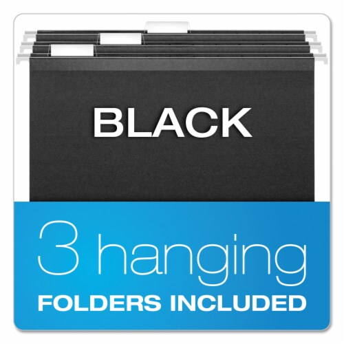 Pendaflex PortFile Large Portable File Box - Granite Perspective: right
