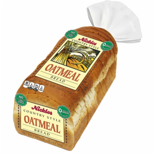 Nickles Country Style Split Top Oatmeal Bread Perspective: right