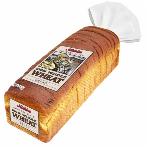 Nickles Country Style 100% Whole Wheat Bread Perspective: right