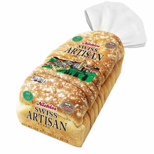 Nickles Country Style Split Top White Bread Perspective: right
