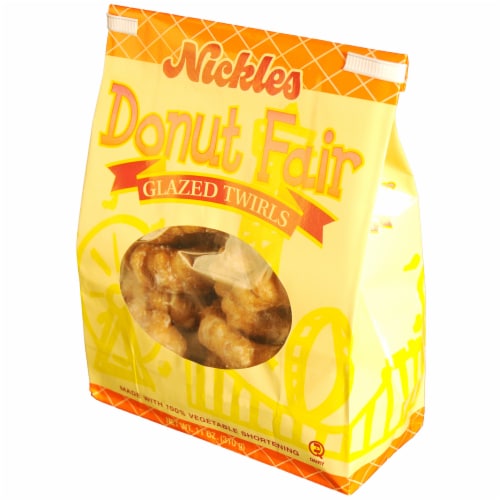 Nickles Donut Fair Glazed Twirls Perspective: right