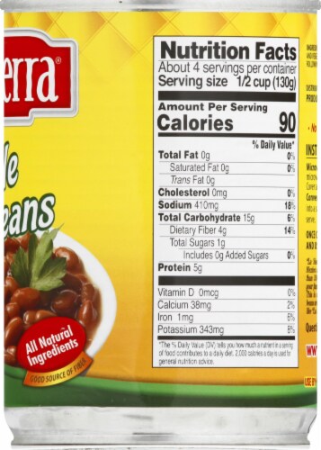 La Sierra® Premium Whole Pinto Beans Perspective: right