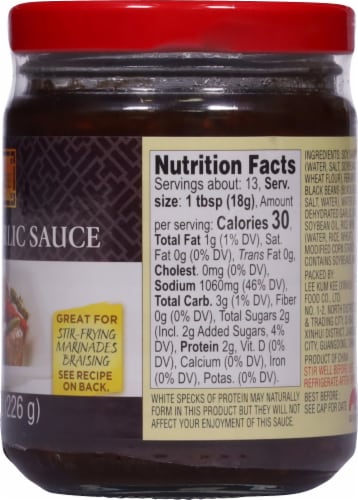 Lee Kum Kee Black Bean Garlic Sauce Perspective: right