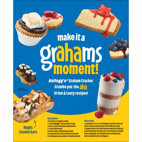 Kellogg's Graham Cracker Original Crumbs Perspective: right