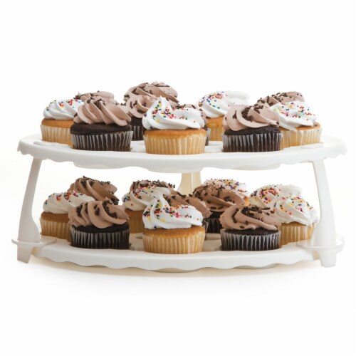 Progressive Collapsible Cupcake Carrier - Teal Perspective: right