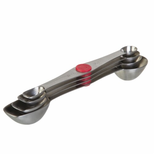 PL8® Stainless Steel Measuring Spoons Perspective: right