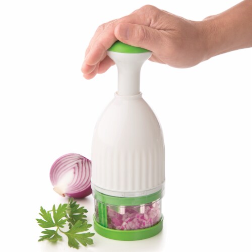 Progressive International Rotary Food Chopper Perspective: right
