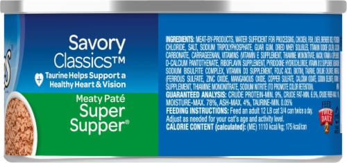 9Lives® Super Supper Wet Cat Food Perspective: right