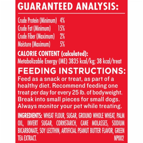 Milk-Bone® Stacked Molasses & Peanut Butter Dog Treats Perspective: right