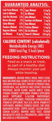 Milk-Bone Flavor Snacks Mini Dog Biscuits, Flavored Crunchy Dog Treats Perspective: right