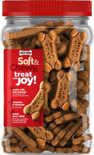 Milk-Bone® Soft and Chewy Chicken Dog Snacks Perspective: right