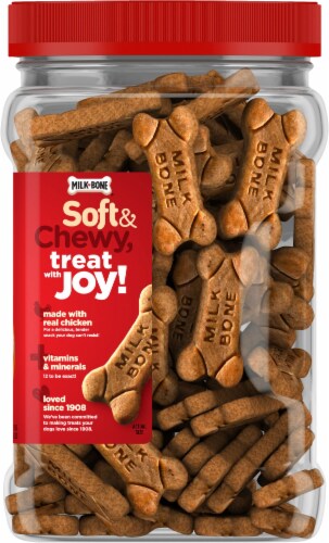 Milk-Bone® Soft and Chewy Chicken Dog Snacks Perspective: right
