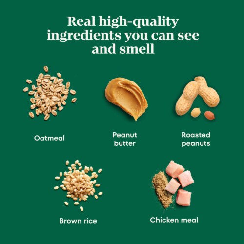 NUTRO Peanut Butter Crunchy Dog Treats Perspective: right