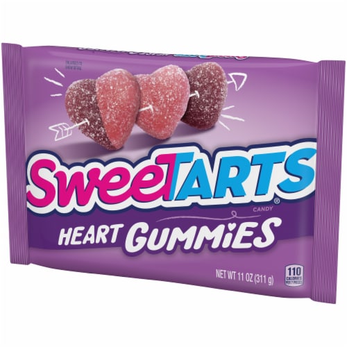 SweeTARTS® Heart Gummies Candy Perspective: right