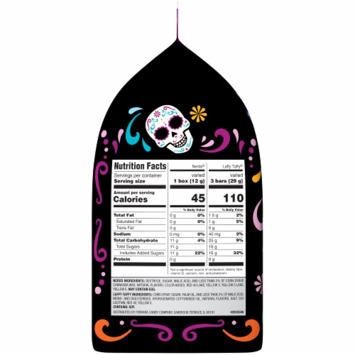 Ferrara Assorted Halloween Dulceria Stand Up Bag Perspective: right