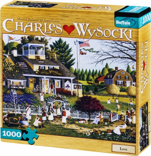Buffalo Games Charles Wysocki Puzzle Perspective: right