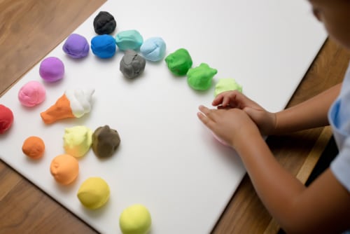 Chuckle & Roar Whoa Dough Color Wheel Modeling Compound Perspective: right