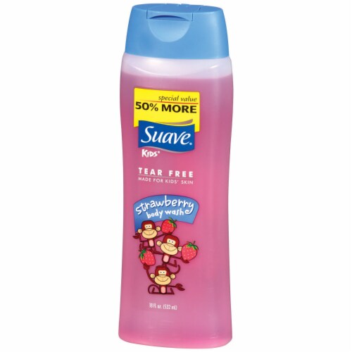 Suave Kids Tear Free Strawberry Body Wash Perspective: right