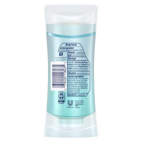 Degree Advanced Fresh Energy Antiperspirant Deodorant Perspective: right