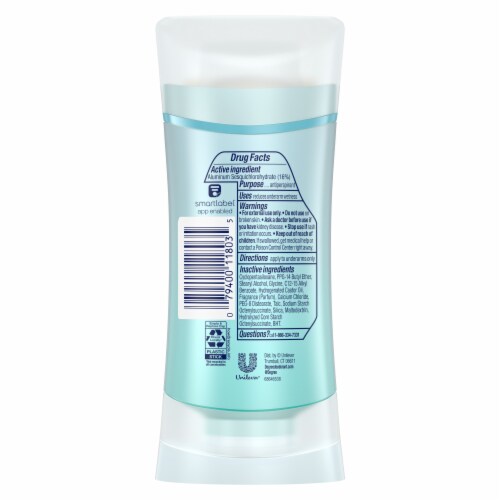 Degree Advanced Fresh Energy Antiperspirant Deodorant Perspective: right