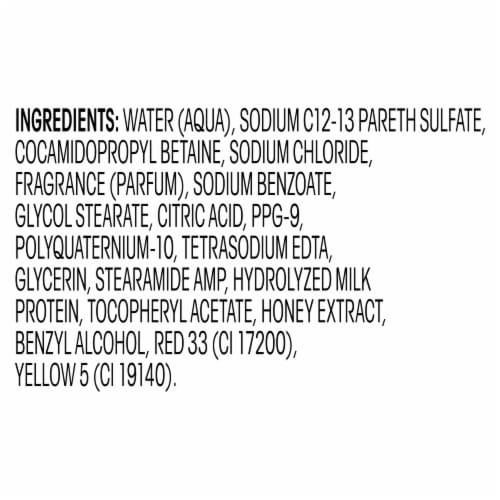 Suave Essentials Milk and Honey Body Wash Perspective: right